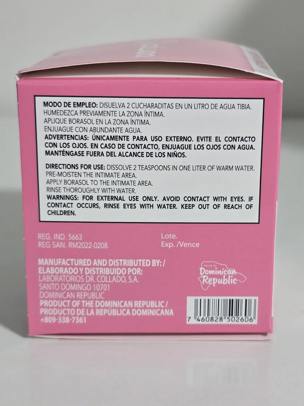 Antiseptic Intimate Powder Wash - Pink